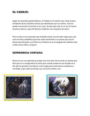 Revista Dijital De Las Leyendas De Guatemala