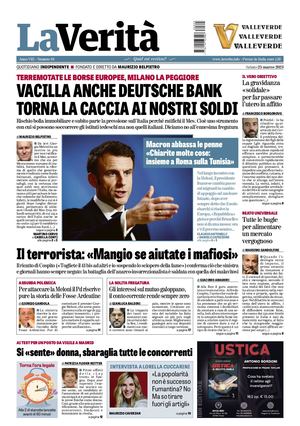 La Verita 25 Marzo 2023