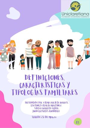 Tipos De Familia