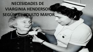 Virginia Henderson 14 Necesidades