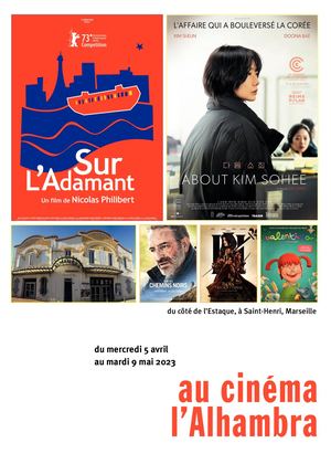 Programme du cinéma l'Alhambra à Marseille du 5 avril au 9 mai