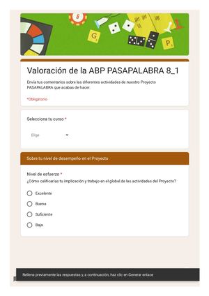 Act 6 Valoración de la ABP Pasapalabra