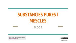 5 Substàncies Pures I Mescles