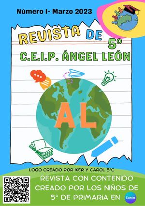 Revista NºI - 5º Primaria - Marzo 2023