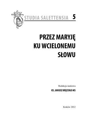 Studia Salettensia 5 (2012)
