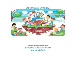 Bitacora Literatura Infantil 2023
