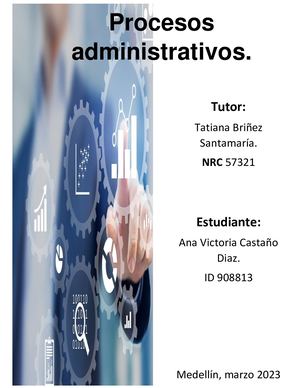 Introducción Al Proceso Administrativo I