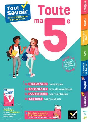 Tout savoir 5e - Tout en un