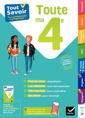 Tout savoir 4e - Tout en un