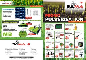 Promo Pulverisation Sama Mars Avril 2023