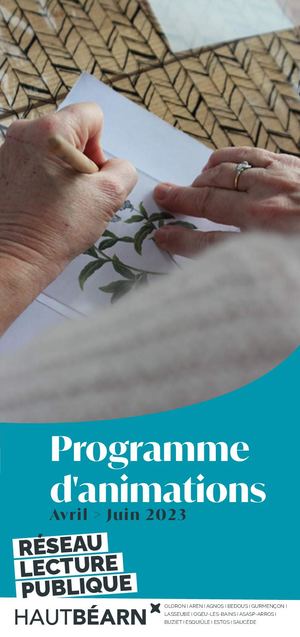 2304 Programme Animations Médiathèque des Gaves