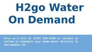 H2go Water On Demand