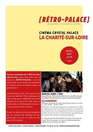 Programme Avril-mai-juin - Retro Palace La Charité sur Loire