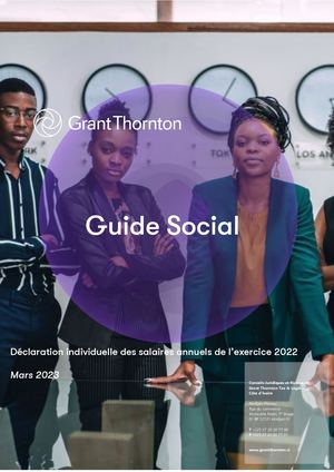 Guide Social 2023-  Souscription De La Disa