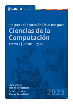 Ciencias De La Computación Tramo 5