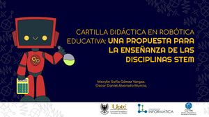 CARTILLA DIDÁCTICA EN ROBÓTICA EDUCATIVA - V2