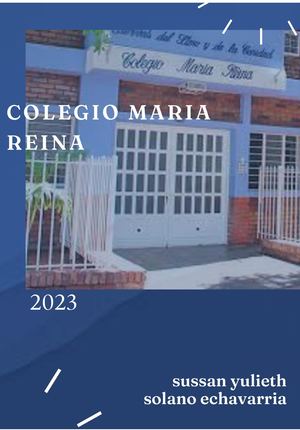HISTORIA MARIA REINA SUSSAN YULIETH