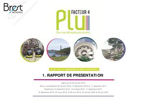 PLU de Brest métropole - Rapport de présentation approuvé le 29 juin 2021