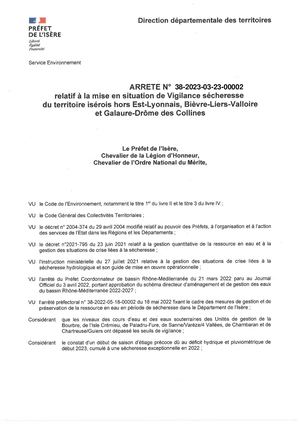 AP Vigilance Post CDE 23 Mars Vs