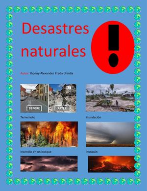 desastres naturales