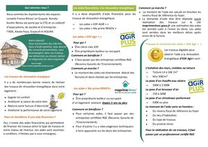 Konsey Konfor Renov  Dépliant