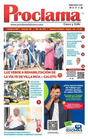 Edición Impresa No. 456 de Proclama Cauca y Valle