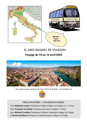 Carnet De Voyage Turin Avril 2023 Version D Ã©finitive