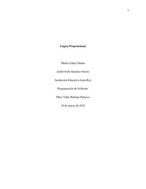 Lógica Proposicional 101 Jr