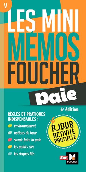 Les mini memos Foucher -  Paie - 6e édition - Révision