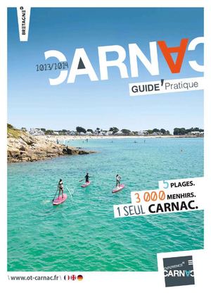Guide Pratique 2023-2024 de l'Office de Tourisme de Carnac