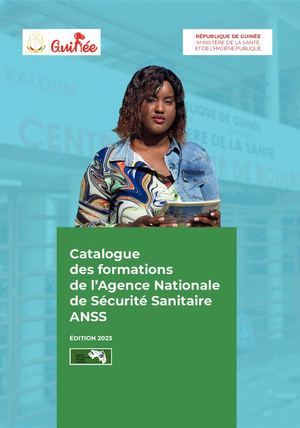 Catalogue des formations de l'ANSS Guinée 2023