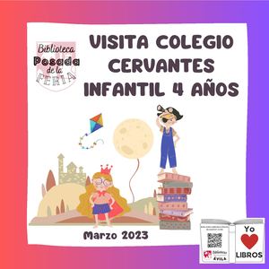 Visita 2º Infantil Colegio Cervantes