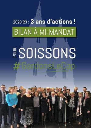 Soissons, gardons le cap ! Bilan Mi Mandat 2020-23