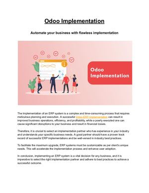 Calaméo - Odoo Implementation service - serpentcs