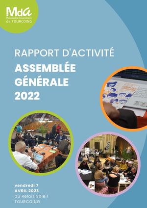 Rapport d'Activité MDA 2022 - Assemblée Générale 2023