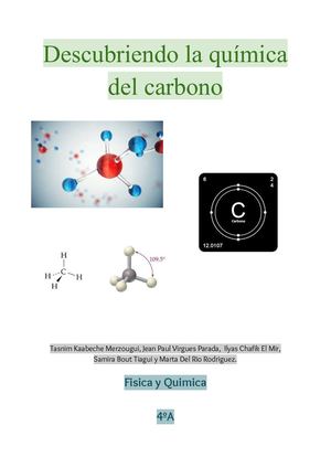 Descubre La Química Del Carbono