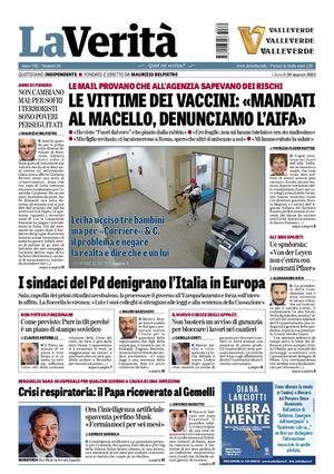 La Verita 30 Marzo 2023