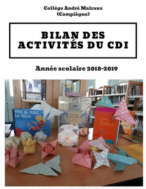 Bilan CDI 2018-2019