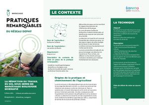 Fiche Pratique Remarquable MSV Sous Serre
