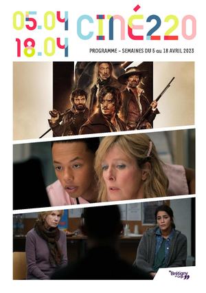 Programme du Ciné 220, semaines du 5 et du 12 avril 2023
