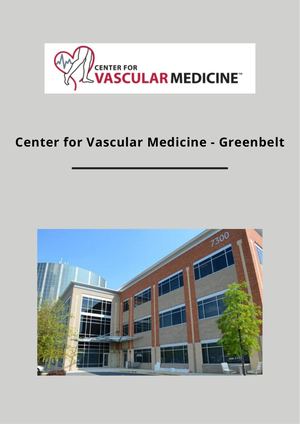 Center For Vascular Medicine Greenbelt