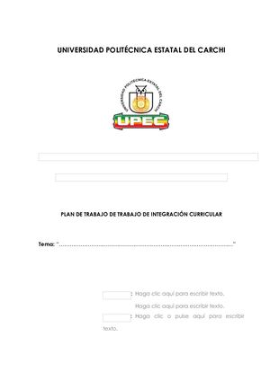 3 Formato Del Plan De Tic