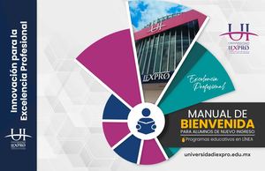 Manual De Bienvenida IEXPRO