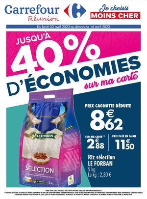 Jusqu'à 40 % d'économies sur ma carte