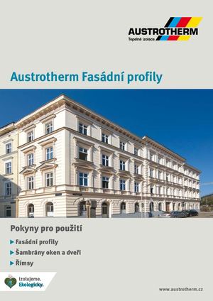 Prospekt Austrotherm Fasadni Profily Pokyny Pro Pouziti