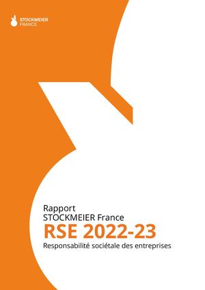 Rapport Rse Stockmeier France 2022 2023