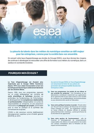 Plaquette Taxe d'Apprentissage 2023