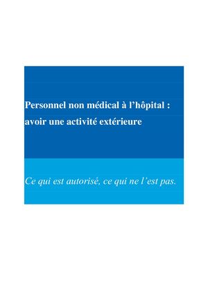 Guide Cumul d'activité Personnel non médical 2023