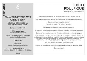 Jdb N°6 ( Avril à Juin 2023 )