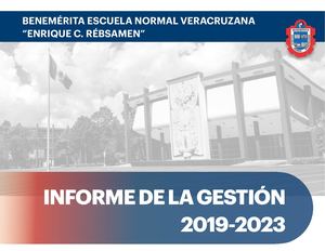 Informe De Gestión 2019 2023
